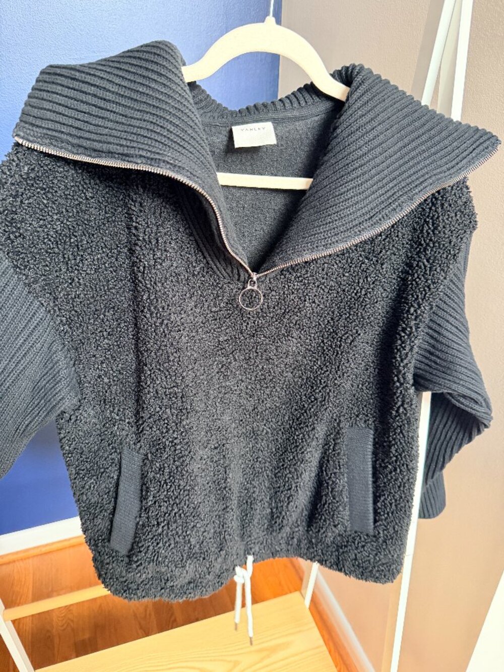 Varley heavyweight 3/4 zip sweatshirt